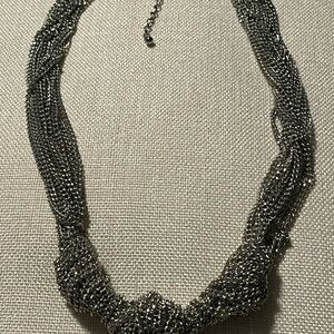 Elegant Multi Layered Chain Knotted Necklace